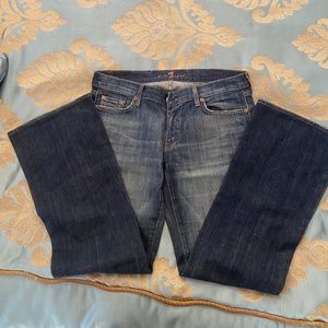 SEVEN 7 VINTAGE JEANS FLARE SIZE 32